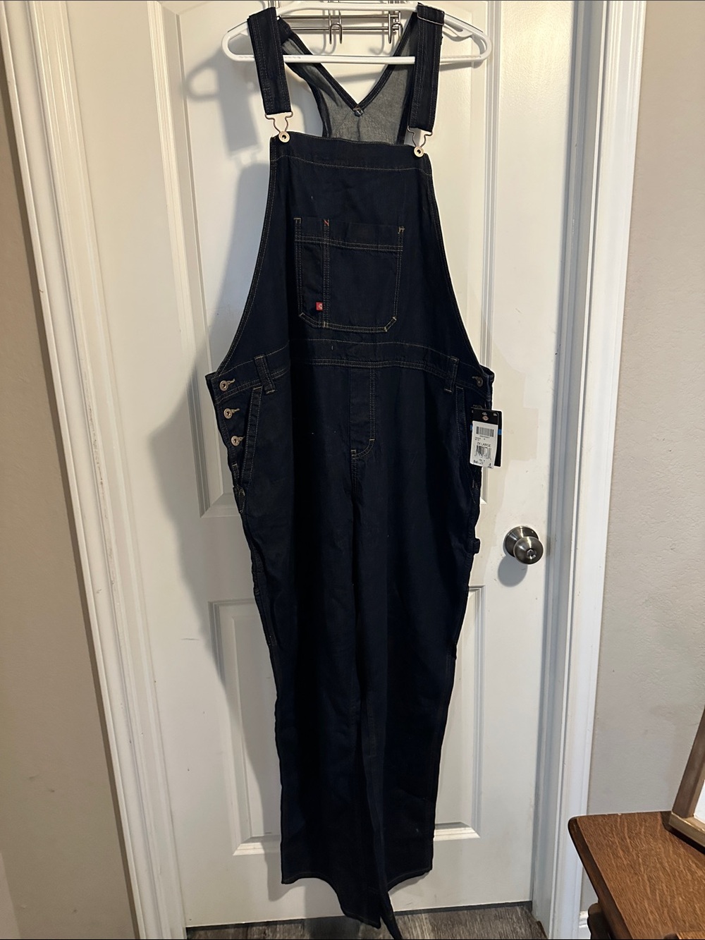 Dickies Black Women's Denim Overalls